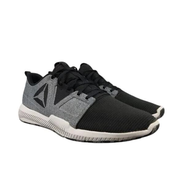 Reebok Shoes Mens 10 Athletic Hydrorush Cross Training Fitness Sport Active Grey - Picture 1 of 14